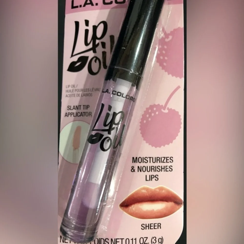 3pack pomegranate, lychee & grapefruit scented moisturizing & nourishing lip oil